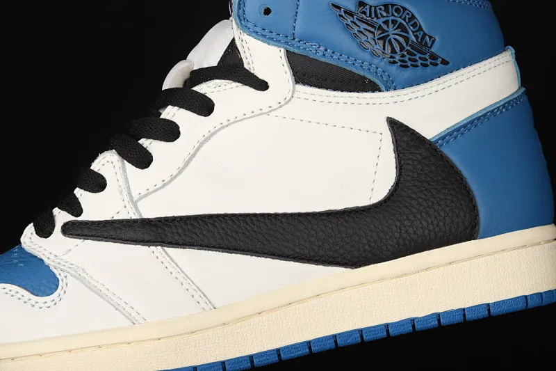 All categories Air Jordan Jordan series basketball shoes Air Jordan 1 High cost-effective version Travis Scott x Air Jordan 1 High OG AJ1 Joe 1 lightning overhead high top DH3227-105